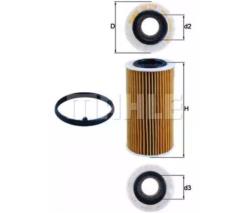 MAHLE FILTER OX 370 D1